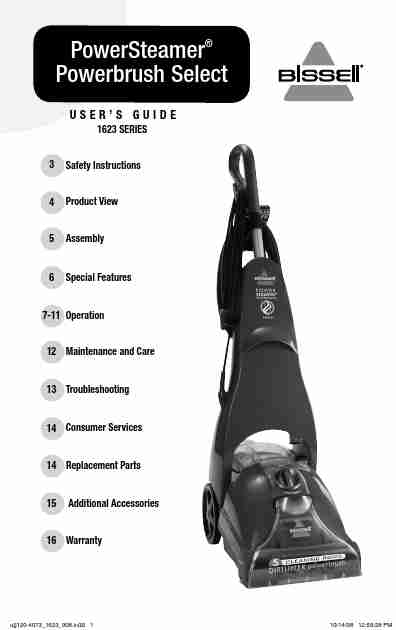 Bissell Vacuum Cleaner 1623-page_pdf